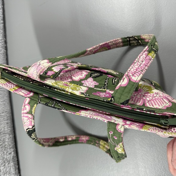 Vera‎ Bradley Mandy Handbag Olivia Pink  Cloth Pockets Organizers Retired - Picture 6 of 10